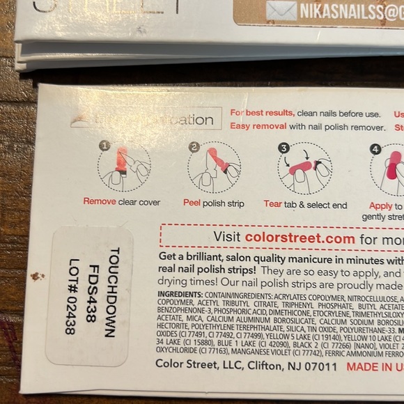 Color Street Touchdown - Picture 2 of 2